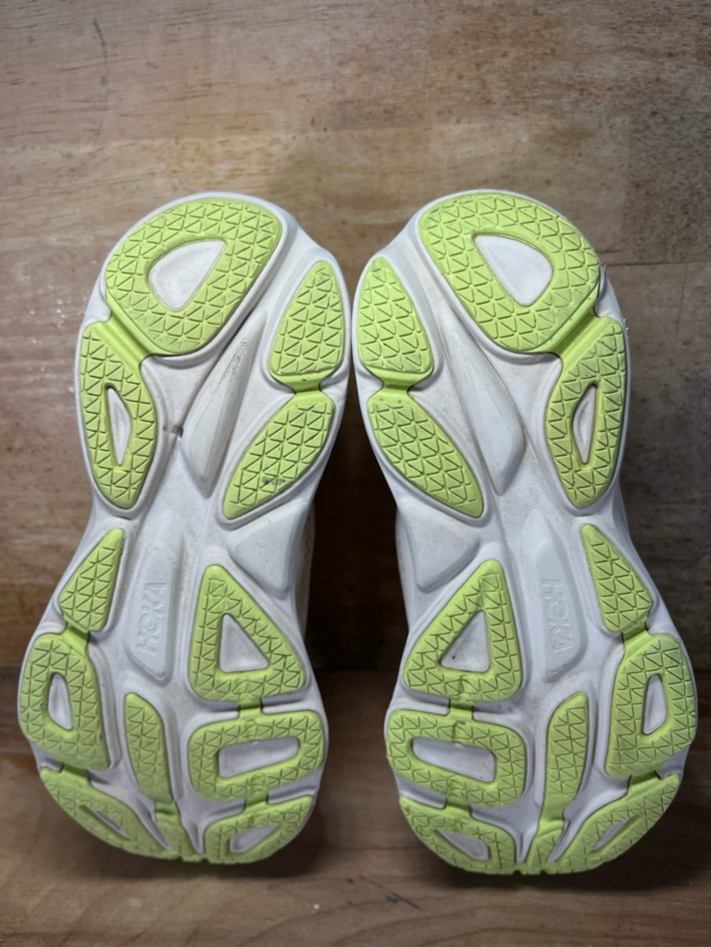 Hoka One One Bondi 8 Womens Size 9.5 Running Shoes Sneakers Cream Vanilla - Picture 8 of 12